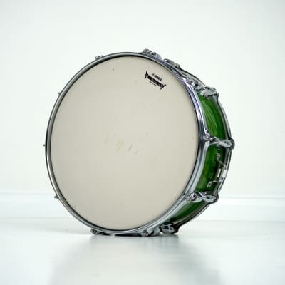 Yamaha 14"x 5.5" Rock Tour Snare Drum in Textured  Ash Green image 4