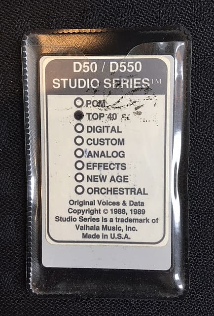 Roland D-50/550 ROM Sound Card From Valhalla | Reverb