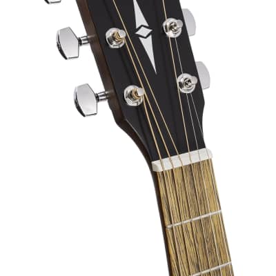 Cort AF510OP Standard Series Acoustic Concert Guitar - Open Pore Natural image 3
