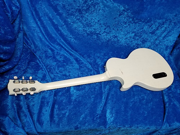 Gibson Les Paul Junior 2009 Faded White w/Hard Shell Case Jr Gibson Les Paul Junior 2009 Faded White w/Hard Shell Case Jr
