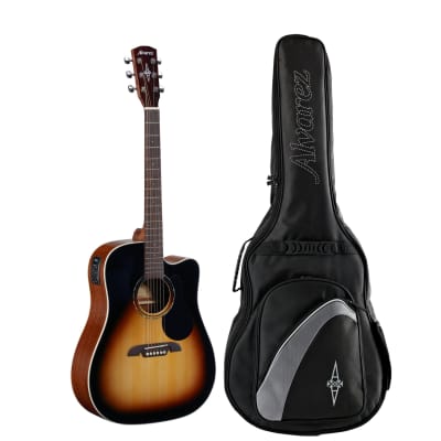 Alvarez Regent RD26CESB Acoustic Electric Sunburst Guitar with Gigbag image 11