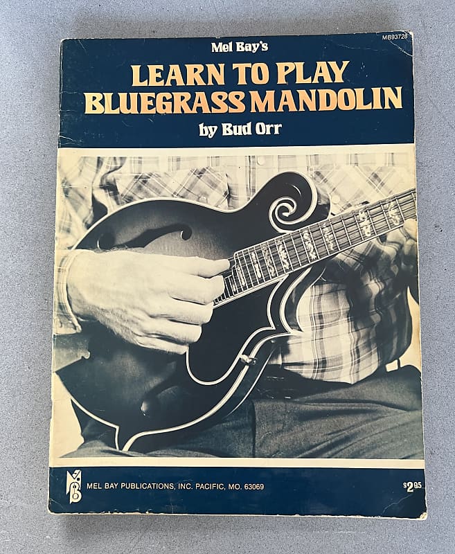 Mel Bay Budd Orr Bluegrass Mandolin Tutor 1970 Multi Reverb