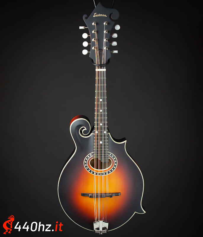 Eastman MD314E F-Style Oval-Hole Mandolin with K&K Pickup - Sunburst image 1