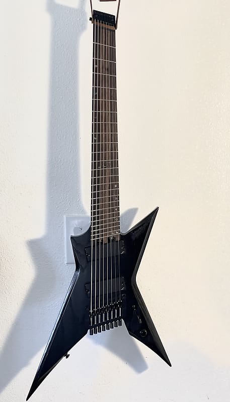 Legator Spectre 8 SP8F Black Swamp Ash - Headless 8-string