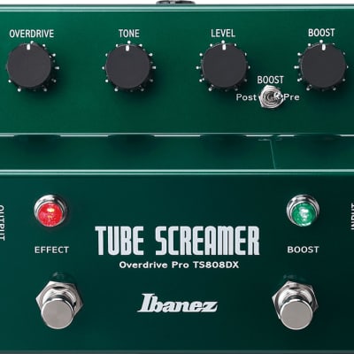 Ibanez TS808DX Vintage Tube Screamer Deluxe 2010s - Green image 1