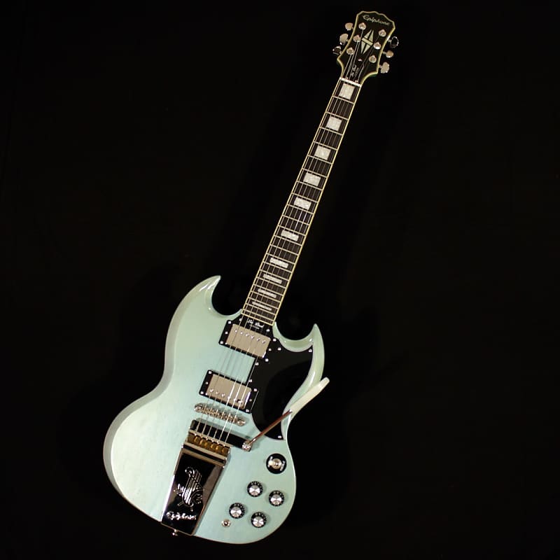 Epiphone Limited Edition SG Custom with Maestro Vibrola TV | Reverb