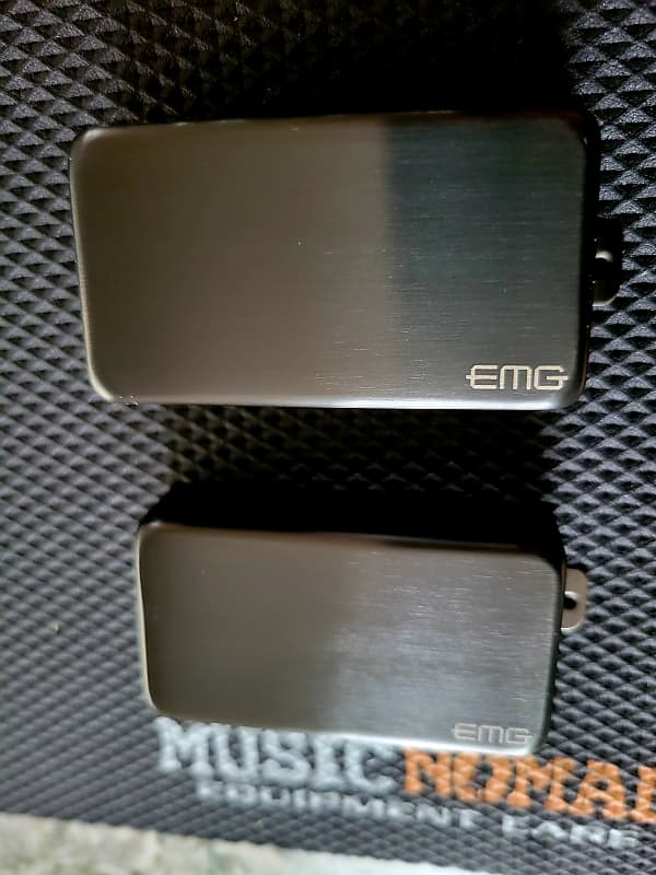 EMG 81 / 60 Brushed Black Chrome | Reverb