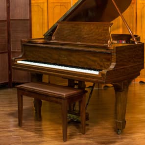 Steinway Model O Grand Piano - Made in USA 1903 - Flame Mahogany Finish - FREE Delivery in USA image 17