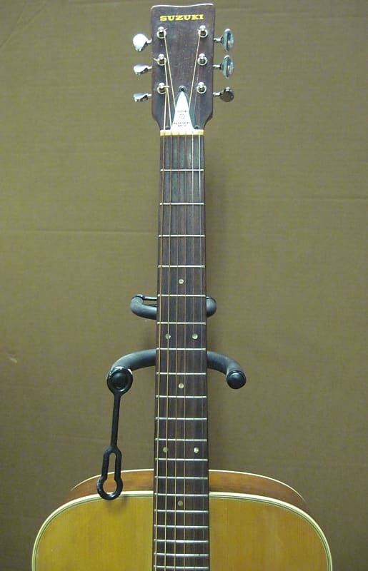 Vintage Suzuki F-100 folk guitar with case | Reverb