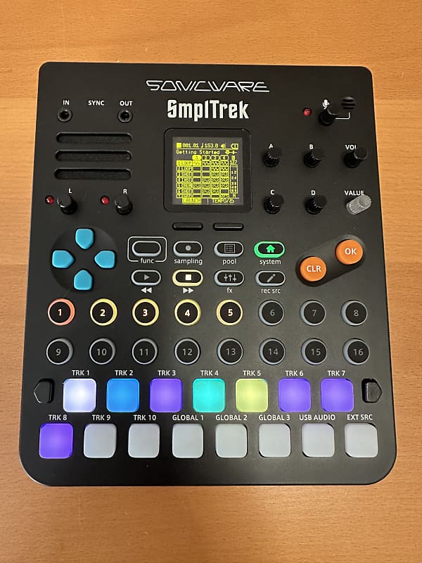 Sonicware SmplTrek Portable Sampler Sequencer | Reverb