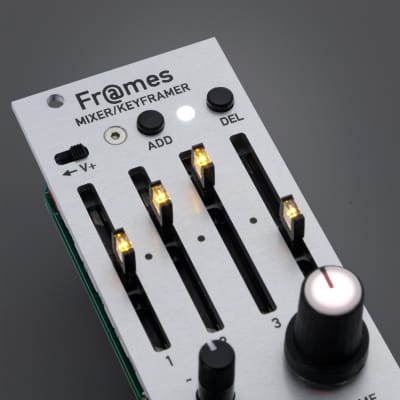 FRAMES ( PLANCKS ) / 8HP slider version of Mutable Instruments Frames / uFRAMES / Eurorack / Silver Panel image 3