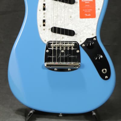 Fender Japan Traditional 70s Mustang Matching Head California Blue