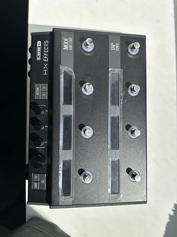 Line 6 HX Effects MultiEffect Pedal 2018 Present Black Reverb