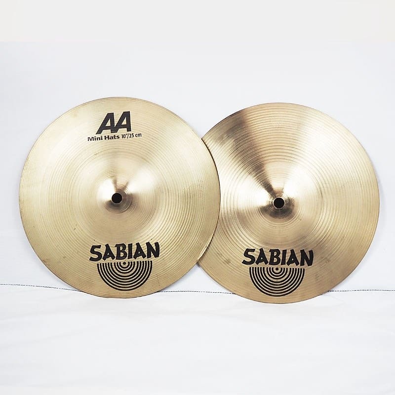 SABIAN [USED]AA Mini Hats 10 Pair [Top:518g/Bottom:530g] | Reverb