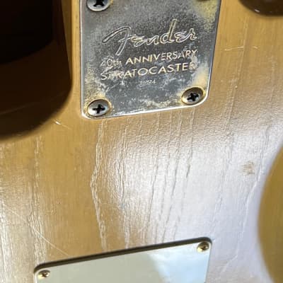 Fender Stratocaster Custom Edition 40th anniversary. Japan RARE! image 3