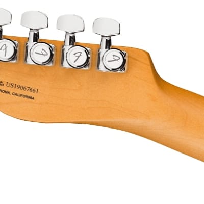 Fender American Ultra Telecaster Electric Guitar. Rosewood FB, Arctic Pearl image 7