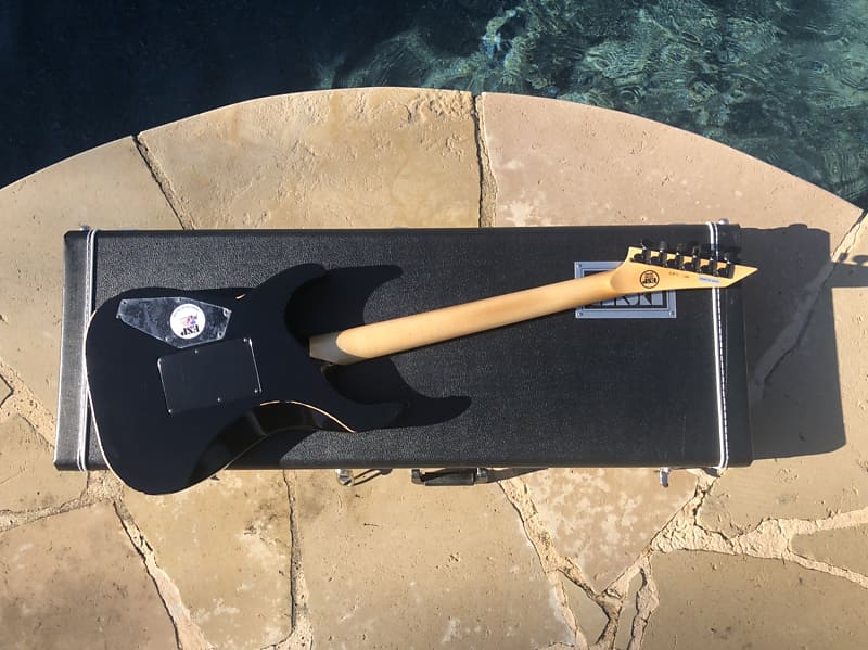 ESP KH-2 Vintage Kirk Hammet Signature - Distressed Black