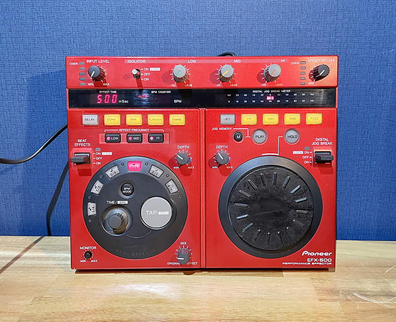 Rare Red Finish] Pioneer EFX-500 Live Performance / DJ Effects FX