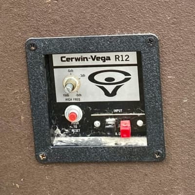 Cerwin Vega R12 Two Way Crossover Networks