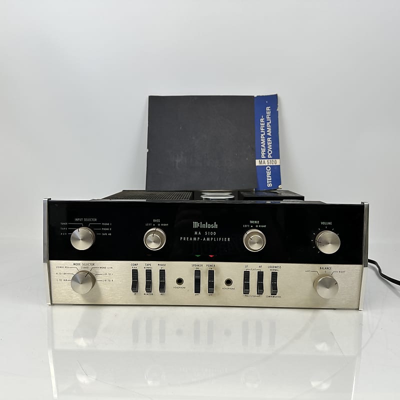McIntosh MA-5100 Preamp - Amplifier  			