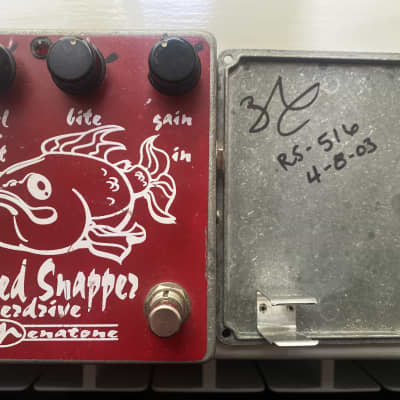 Menatone Red Snapper Transparent Overdrive | Reverb UK Menatone Red Snapper Transparent Overdrive | Reverb UK