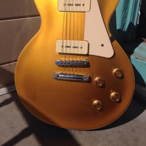 ギター Greco les paul model gold top Greco Les Paul Deluxe EG600GS 1977 Goldtop MIJ FujiGen Japan
