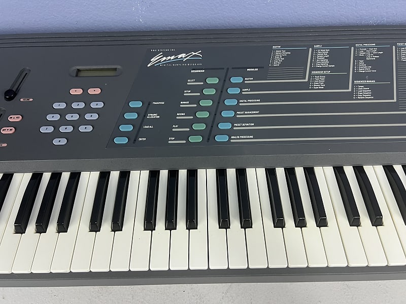 E-MU Systems Emax 61-Key 8-Voice Sampler Workstation | Reverb