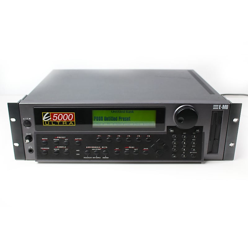 E-MU Systems E5000 Ultra Rackmount 64-Voice Sampler Workstation image 1
