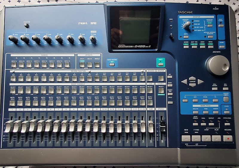 TASCAM 2488MKII DIGITALPORTASTUDIO　M2192 2488MKII | 24-track, 24-bit Recording Workstation | TASCAM