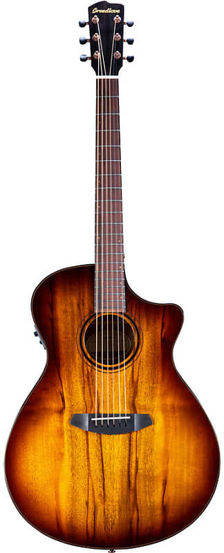 Breedlove Pursuit Exotic S Concerto CE Acoustic-Electric Guitar - Tiger's Eye image 1