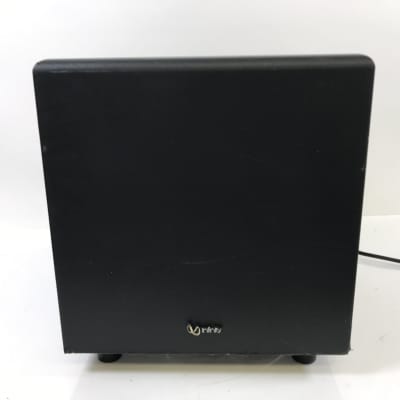 Infinity Subwoofer BU-1 Powered 8" Home Audio Theater Bass Speaker Tested NICE image 1