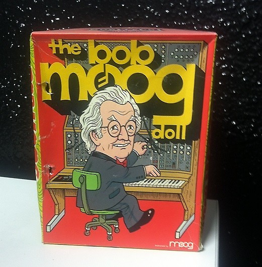 the Bob Moog Doll - 50th Anniversary Vinyl Figure In Original Box, Unopened