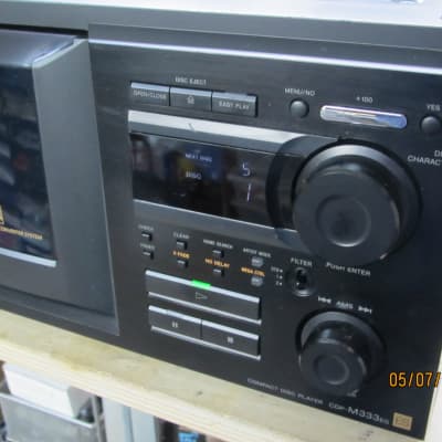 Rare Sony ES Series  CDP-M333ES 400 Audio Disc Mega Changer -  Serviced  - Optical Out - Lots O' PIX image 15