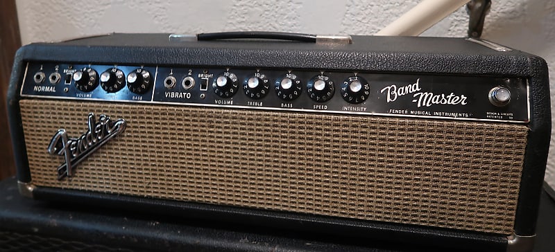 Fender Bandmaster AB763 Head, 1967 • Maintained, upgraded, and ready to rock on. image 1