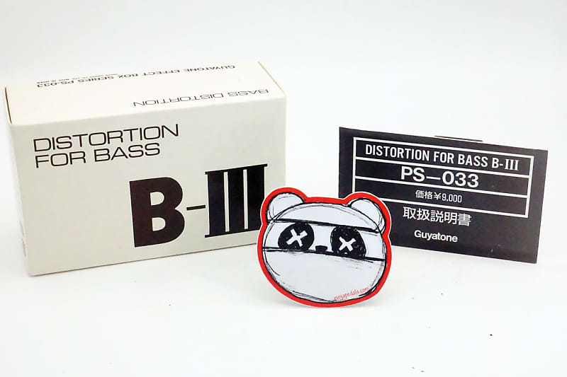 グヤトーン B-III ベース用ディストーション PS-033 Guyatone PS-033 DISTORTION FOR BASS B-III（接点洗浄） 」: こ