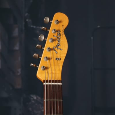Fender Custom Shop '58 Telecaster Journeyman Relic Aged HLE Gold (serial- 9320) image 7