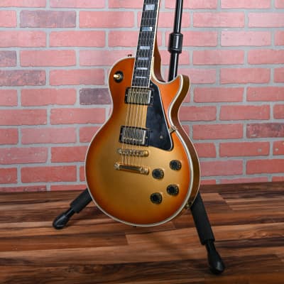 Gibson Les Paul Custom Gold Burst (Harvest Gold) 1981 w/OHSC image 5