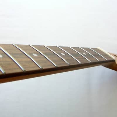 Roasted PADDLE-Head TELE Neck /Unfinished/ Rosewood Fret-Board/ 22 Medium JUMBO/ TELECASTER / w/Warmoth Nut (fits Fender) image 7
