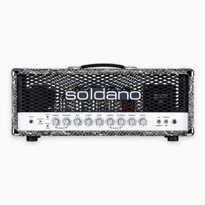 Soldano SLO-100 Custom 100 Watt Tube Guitar Amplifier Head - Snakeskin image 2