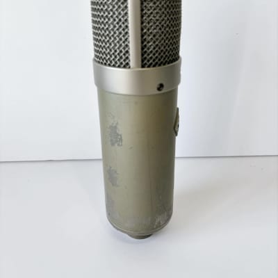 Vintage Telefunken U47 short body mic system including original K47 capsule, VF14 tube. Comes with Neumann swivel mount cable, grosser NG psu and u47 replica mic box. Wav files available image 6
