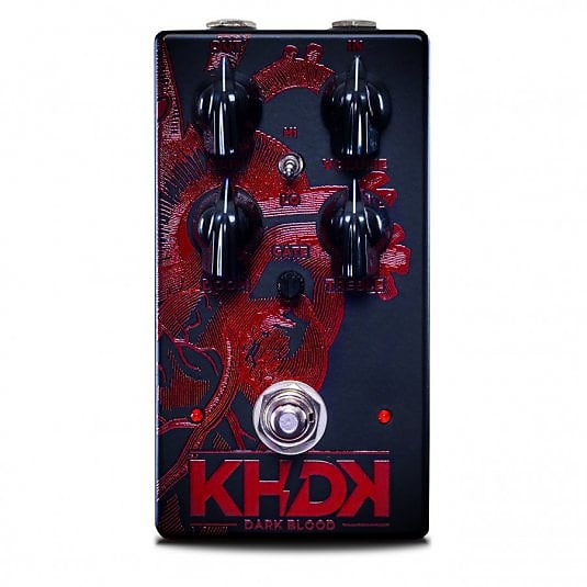 KHDK Electronics Dark Blood | signature distortion pedal by Kirk Hammett of Metallica image 1