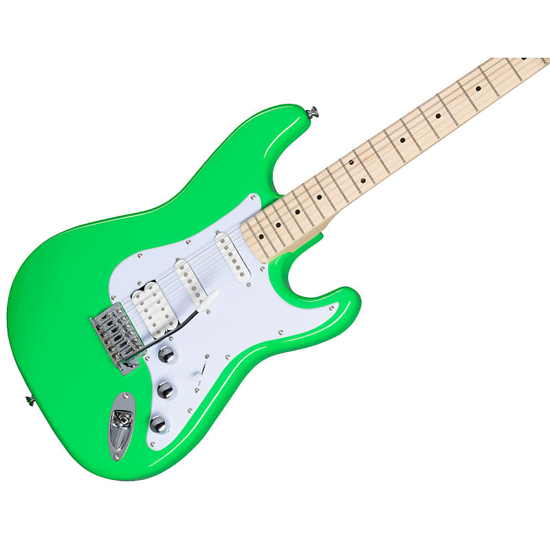 Kramer - Focus VT-211S - Electric Guitar - Neon Green image 1