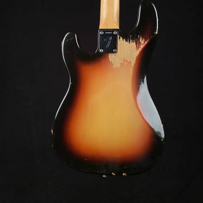 Fender Precision Bass 1966 Sunburst image 4