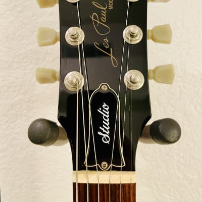 Gibson Les Paul Studio Ebony Chrome Hardware with OHSC 2003 - Gloss Black image 12