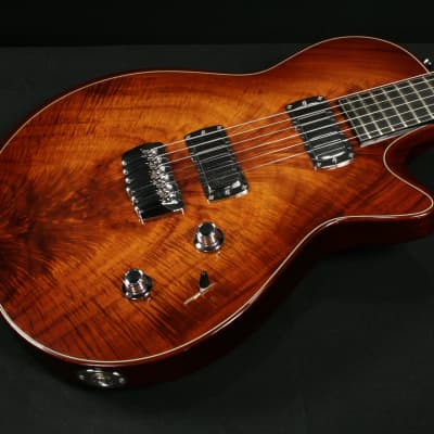 Taylor 35th Anniversary Solid Body 2009 - Flamed KOA for sale