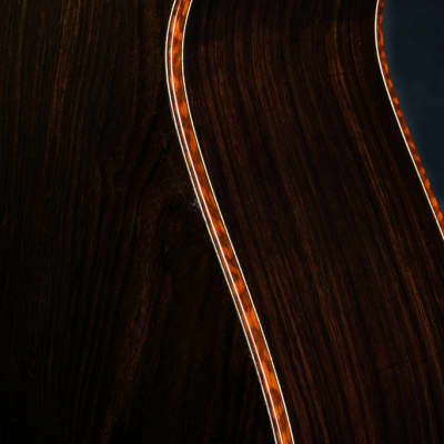 Santa Cruz H13 Custom African Blackwood and Fort Ross Chapel Redwood with Snakewood Inlays NEW image 17