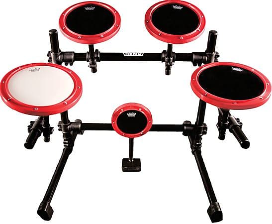 Remo RP020258 5 Piece Modular Practice Pad Set with Stand