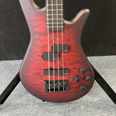Spector NS Pulse II 4- string bass Black Cherry Matte. New! image 10