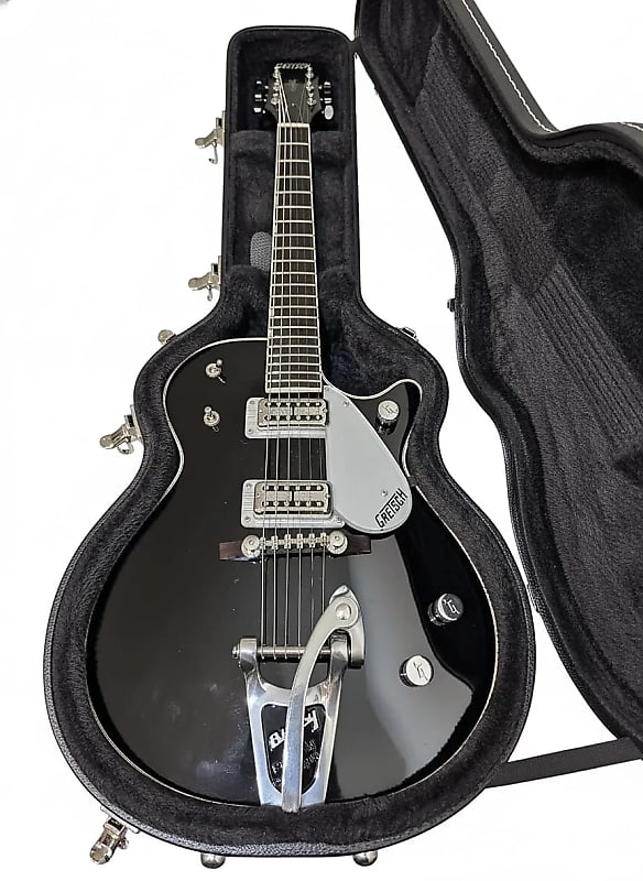 GRETCH /6128T DuoJet-TVP BLK 　デュオ　ジェット Solid Body :: G6128T-53 Vintage Select '53 Duo Jet™ with Bigsby