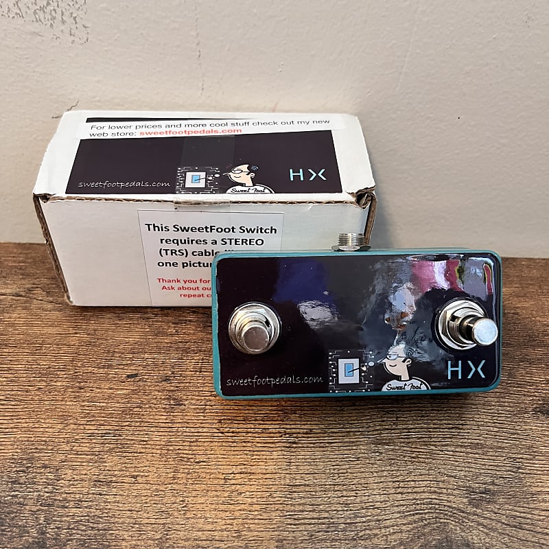 Sweetfoot HX Stomp Dual Footswitch Reverb